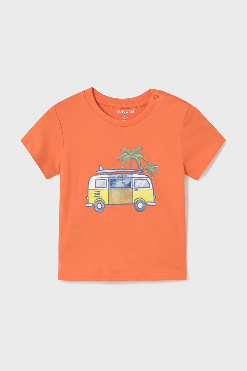 Coral Surf Van TShirt