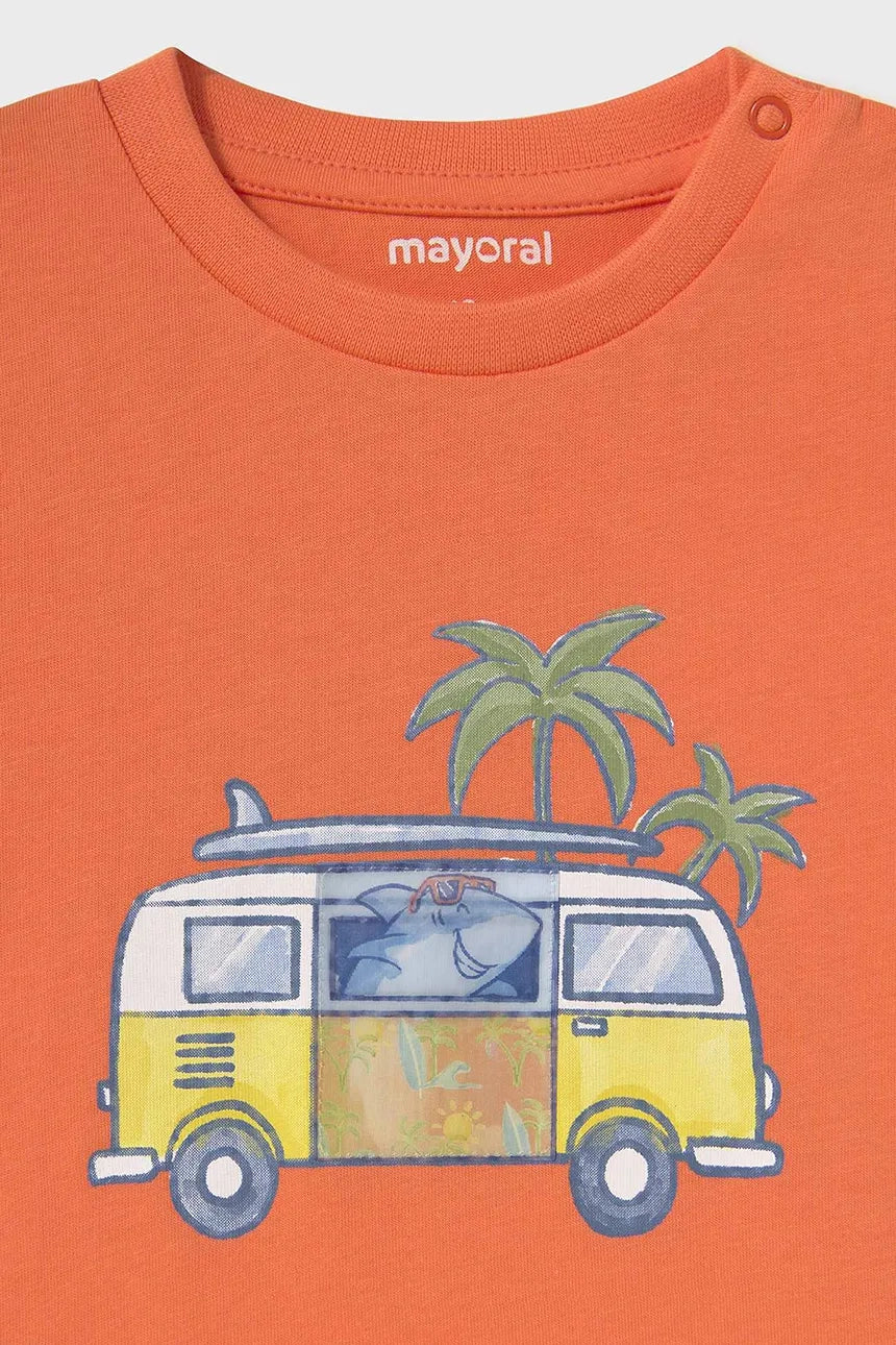 Coral Surf Van TShirt