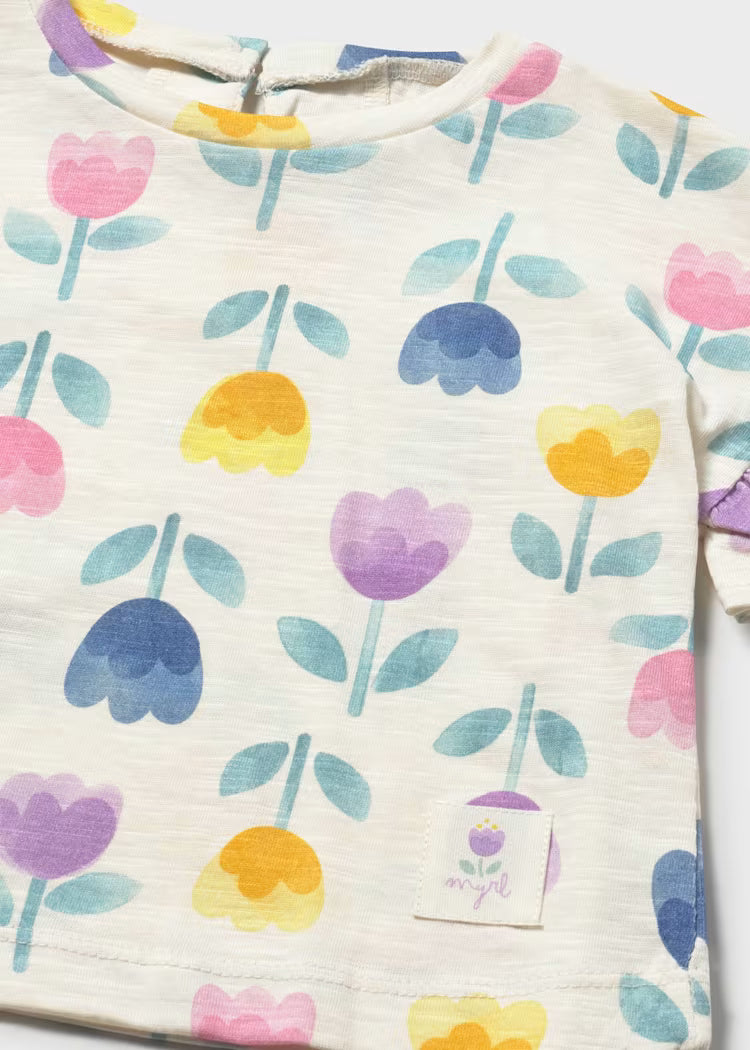 Mayoral 1082 Baby Printed T-Shirt