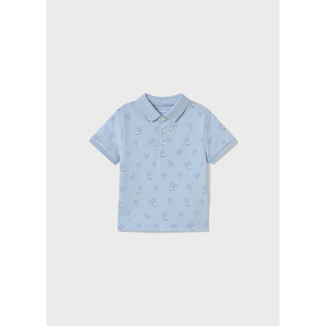 Baby Palm Tree Print Polo