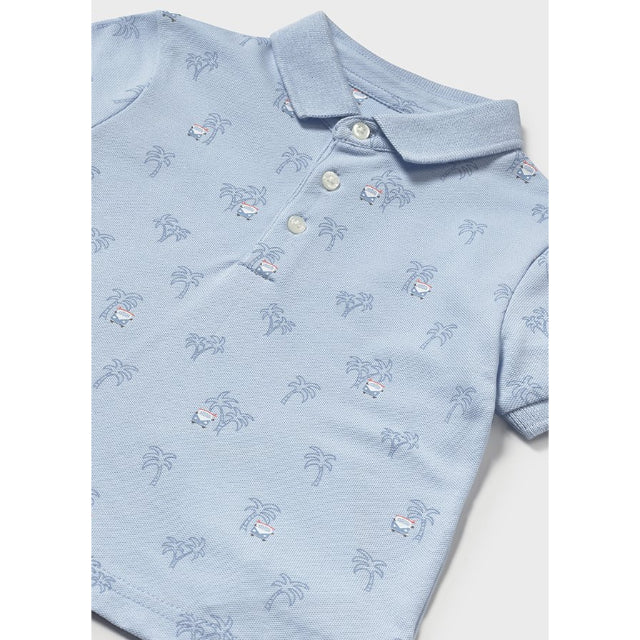 Baby Palm Tree Print Polo