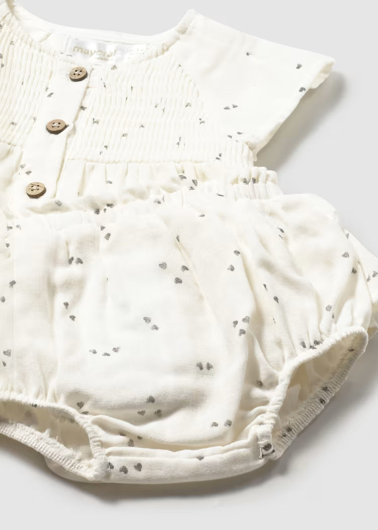 Mayoral 1286 Newborn Girl Bloomers and Blouse Set