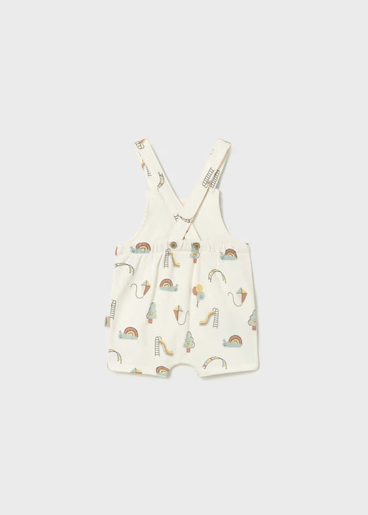 Mayoral 1645 Newborn Printed Dungaree