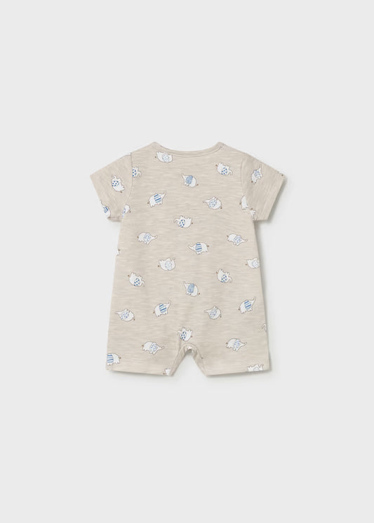 Mayoral 1717 Newborn Boy Printed Romper