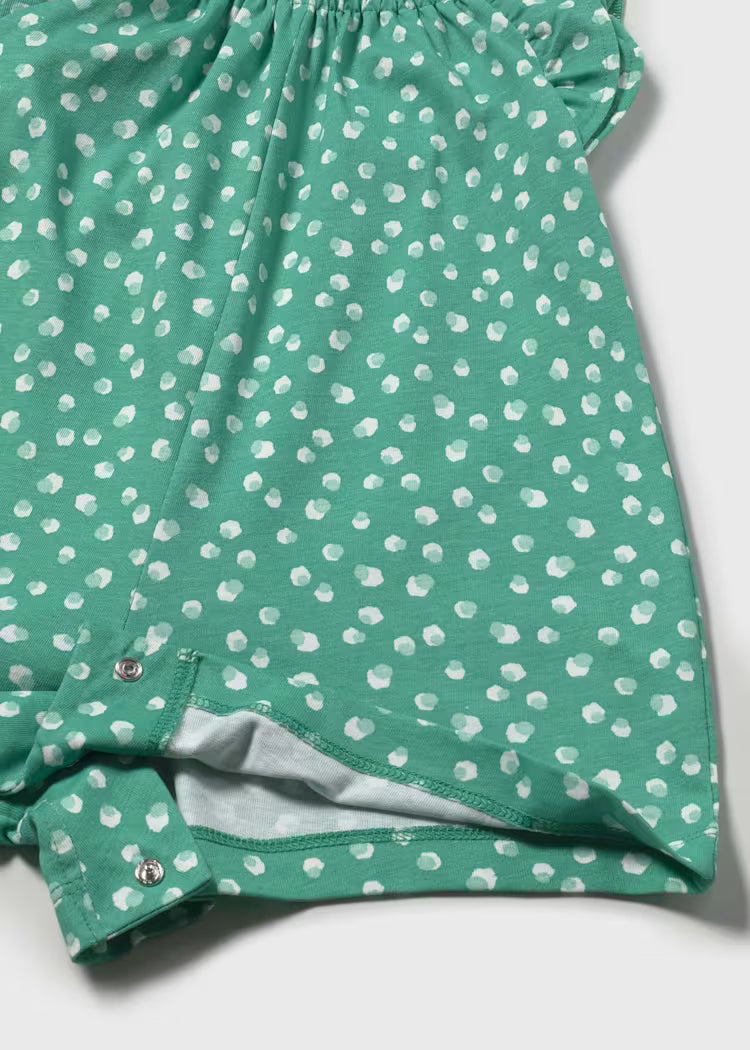 Mayoral 1829 Baby Polka Dots Romper