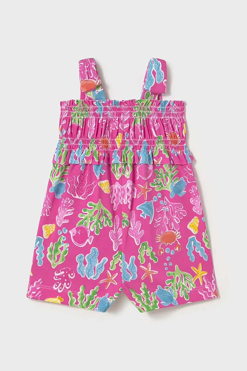 Ocean Themed Printed Romper