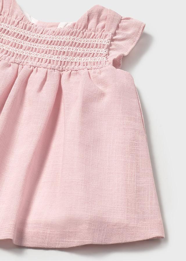Pink Smock Dress