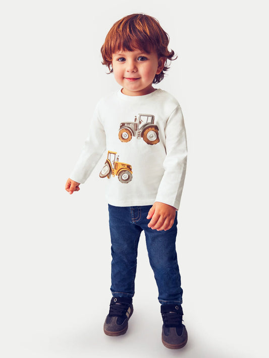 Mayoral 2069 Tractor Graphic Tee