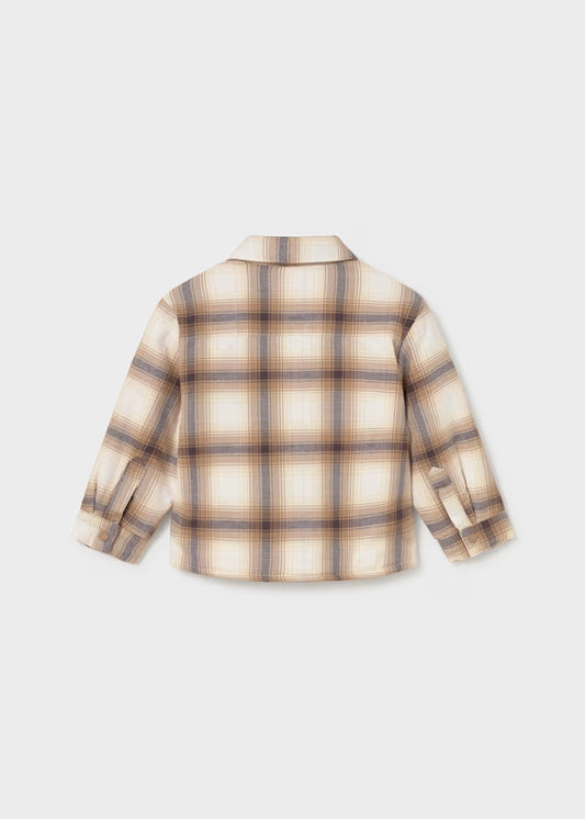 Mayoral 2108 Plaid Overshirt