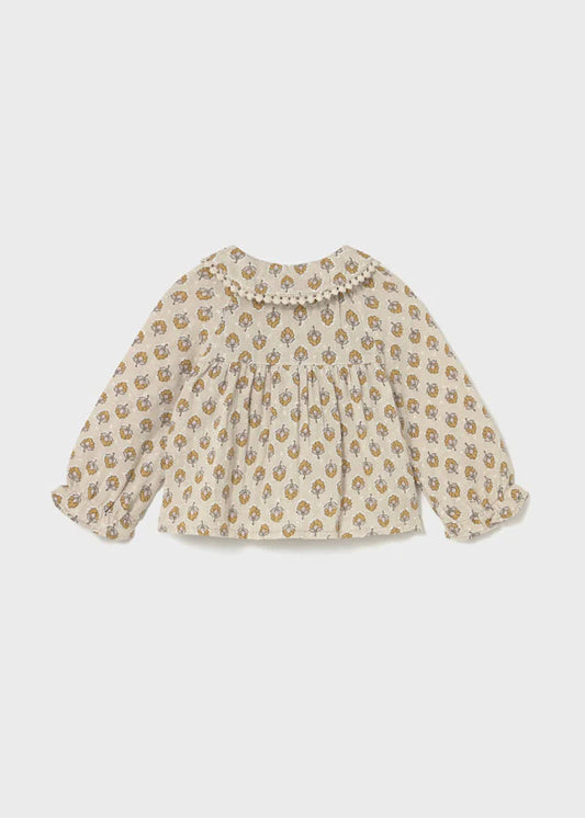 Mayoral Baby Girl Blouse 2114 Miel