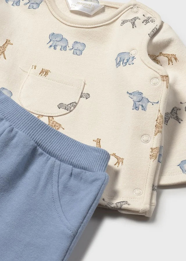 Mayoral 2567 Blue Bell Two Piece Set