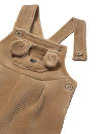 Mayoral 2635 Corduroy Toffee Overall Set