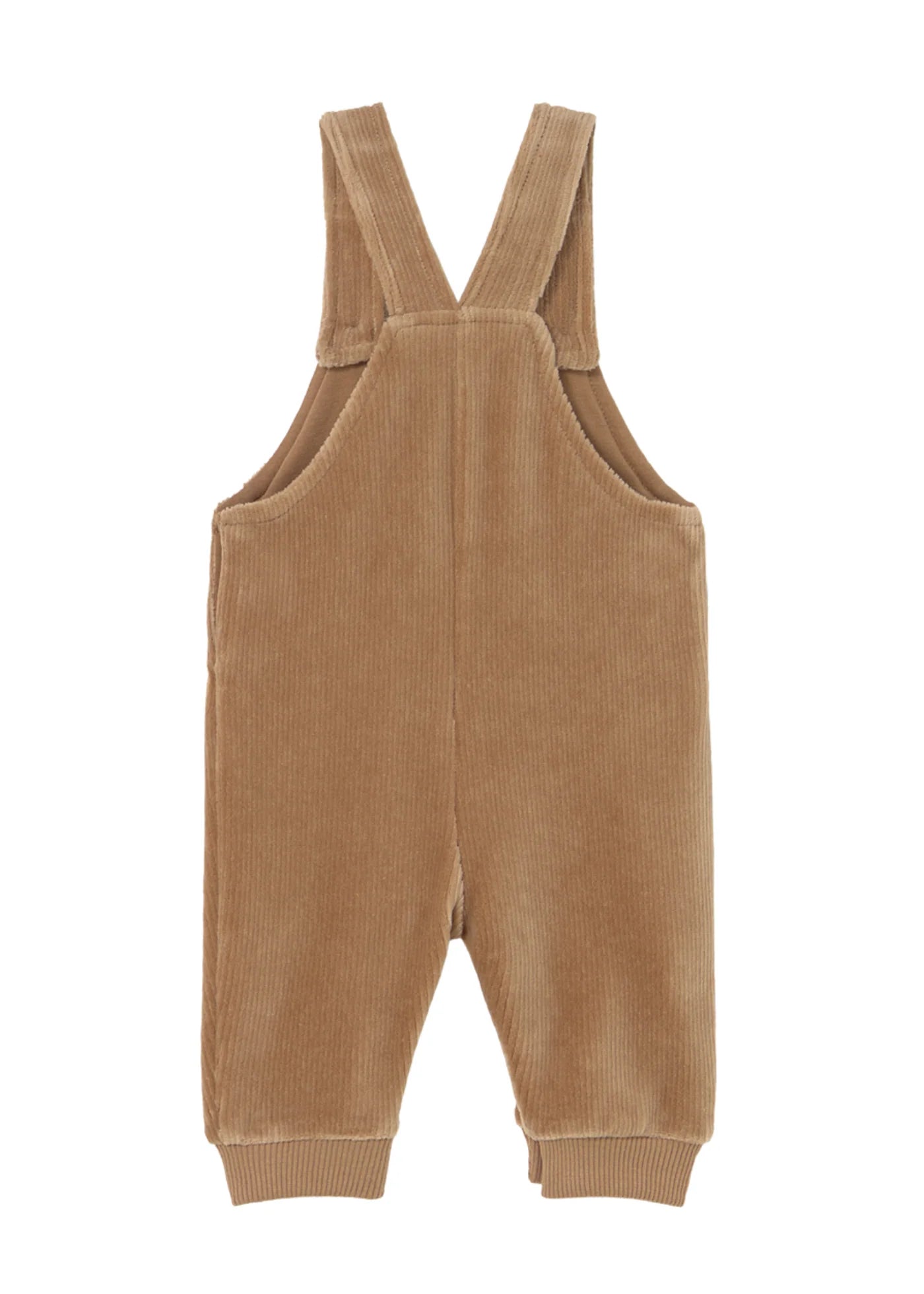 Mayoral 2635 Corduroy Toffee Overall Set