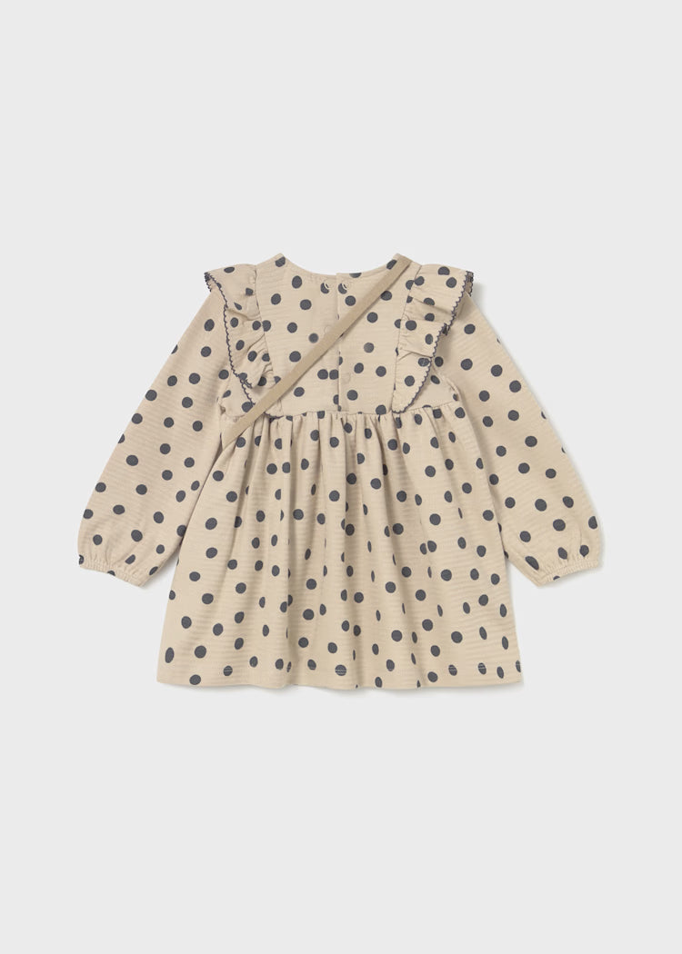 Mayoral 2920 Baby Printed Dress with Purse