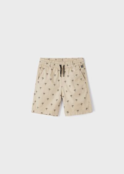 Palm Tree Printed Short