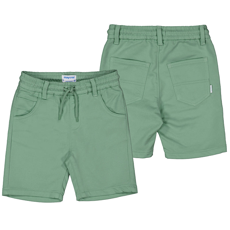 Green Knit Shorts