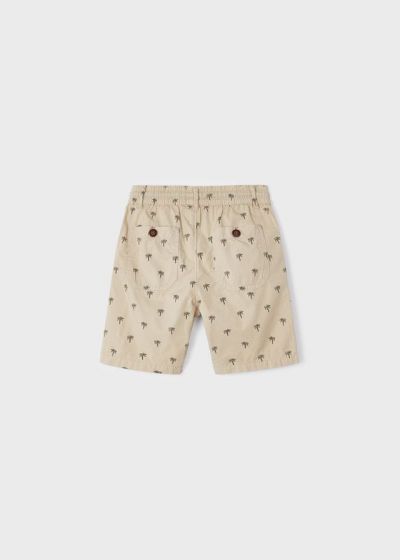 Palm Tree Printed Short
