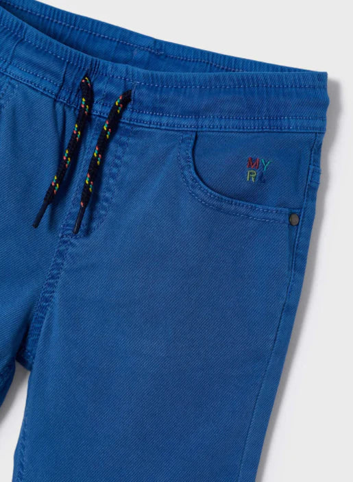 Blue Pull On Shorts