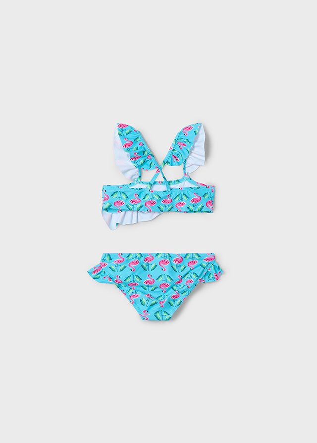 Flamingo Ruffle Bikini
