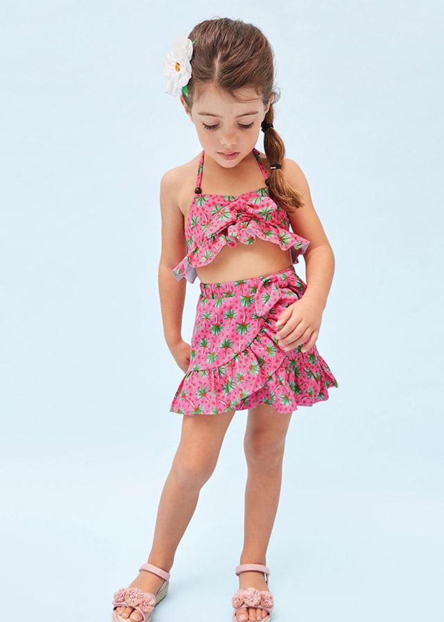 Palm Tree 2pc Bathing Suit