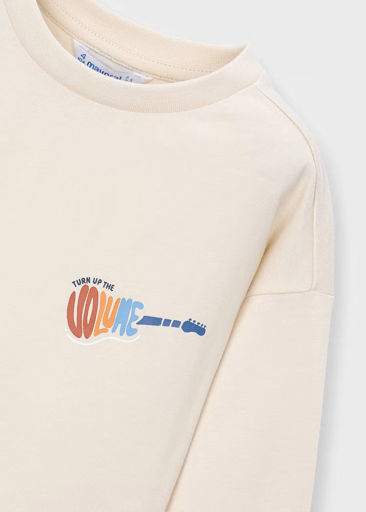 Mayoral 4016 Guitar Back Graphic T-Shirt