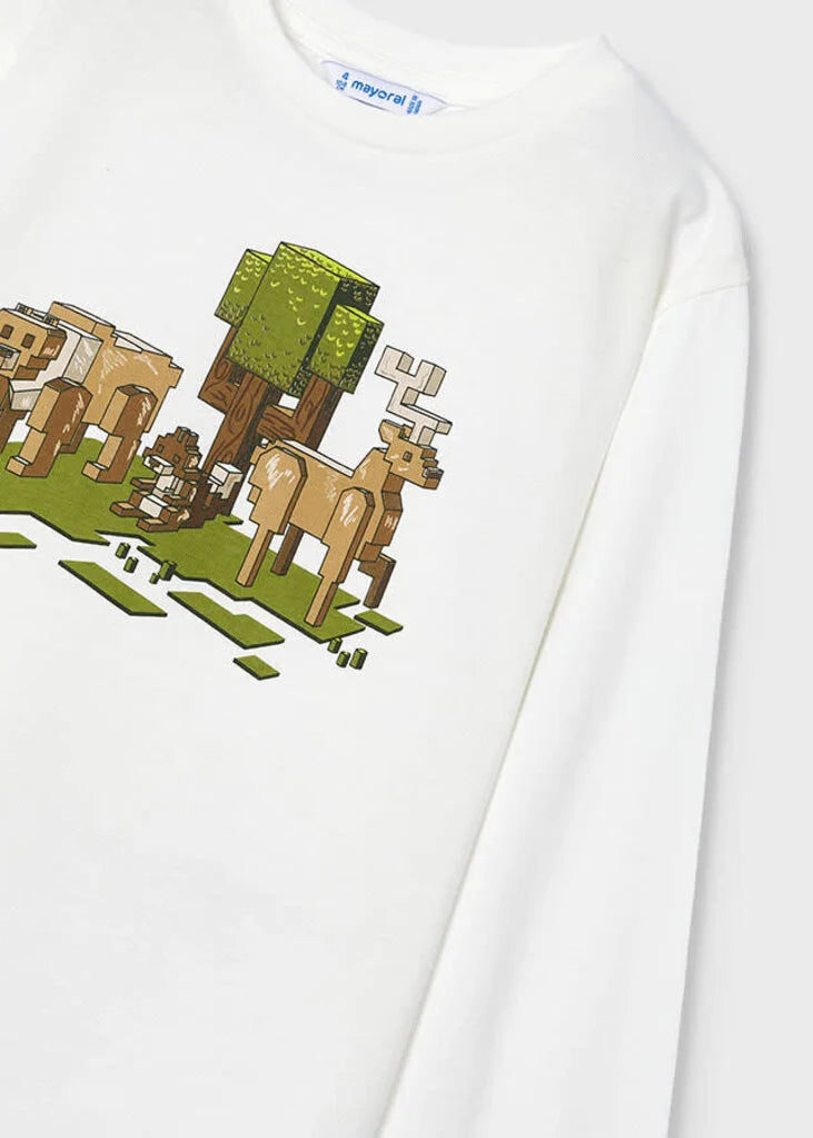 Nature Lego Inspired LS Tee
