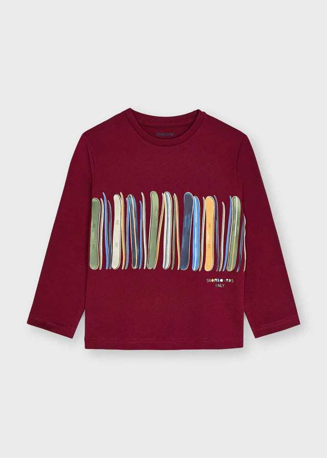 Granate Snow Board Graphic Tee