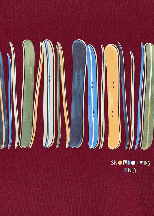 Granate Snow Board Graphic Tee