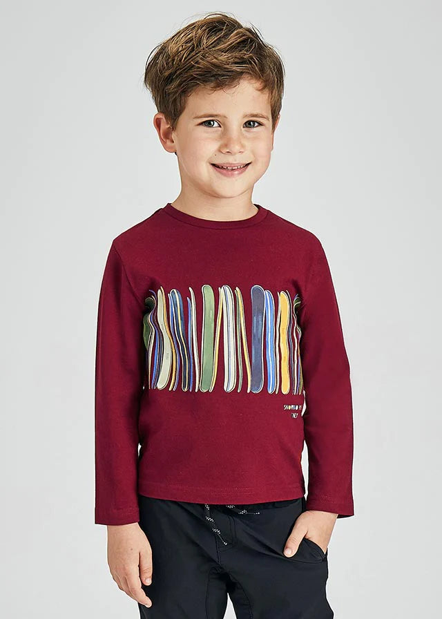 Granate Snow Board Graphic Tee