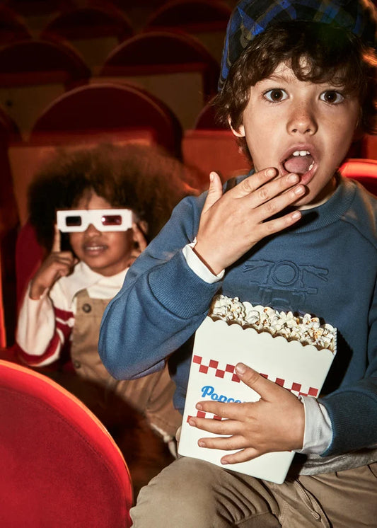 Mayoral 4405 Embossed Motorcycle Pullover Sweatshirt