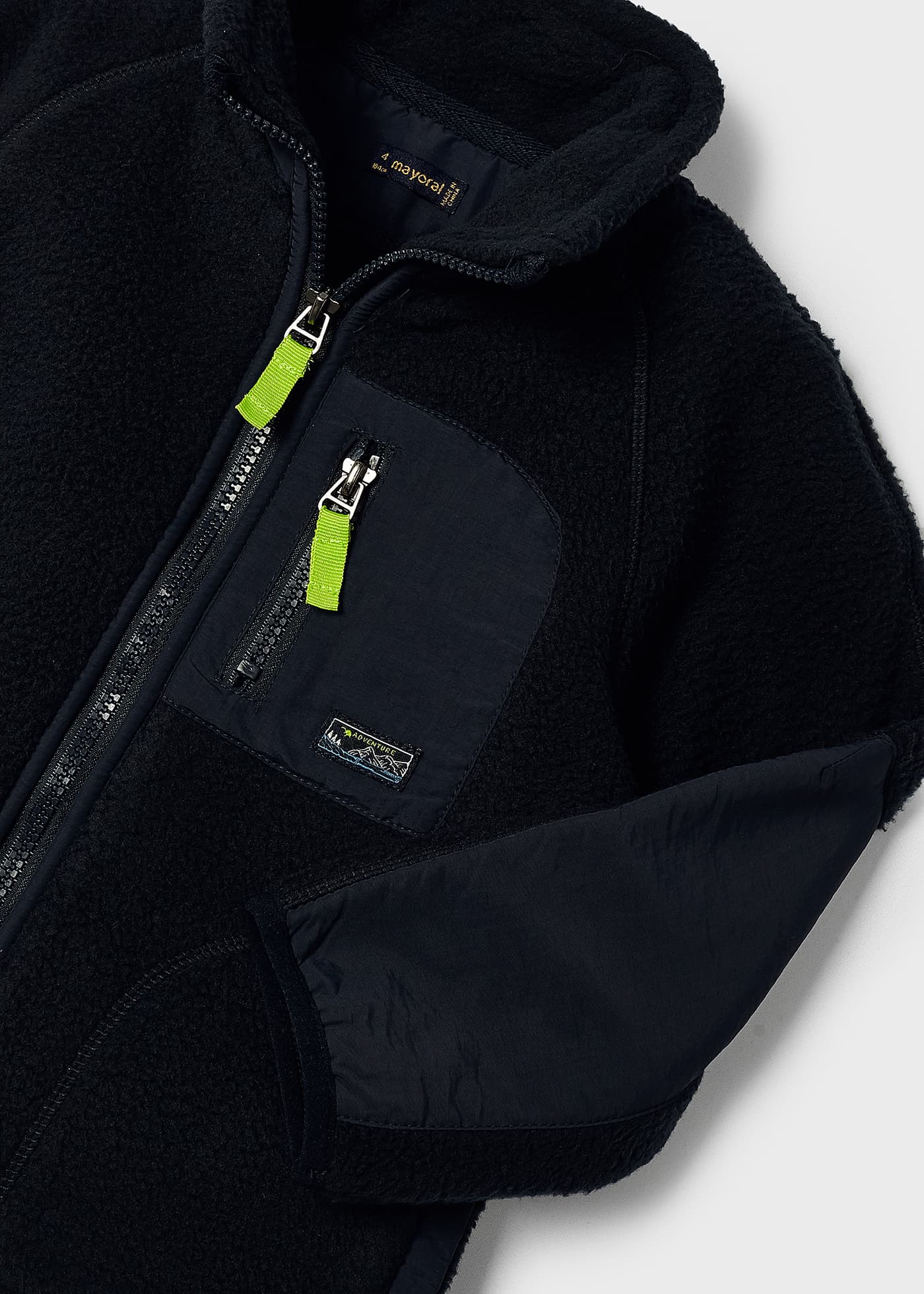 Deep Blue Polar Zippered Jacket
