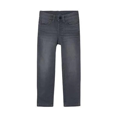 Gray Wash Straight Leg Jean