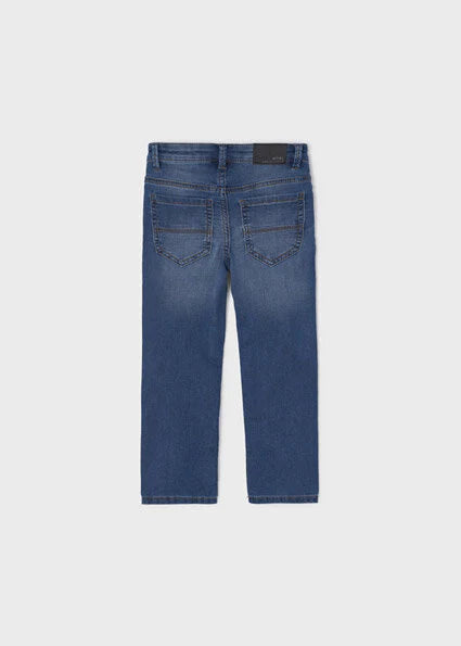 Medio Straight Leg Denim Jeans