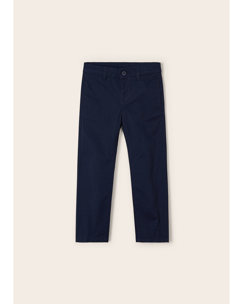 Navy Chino Trousers