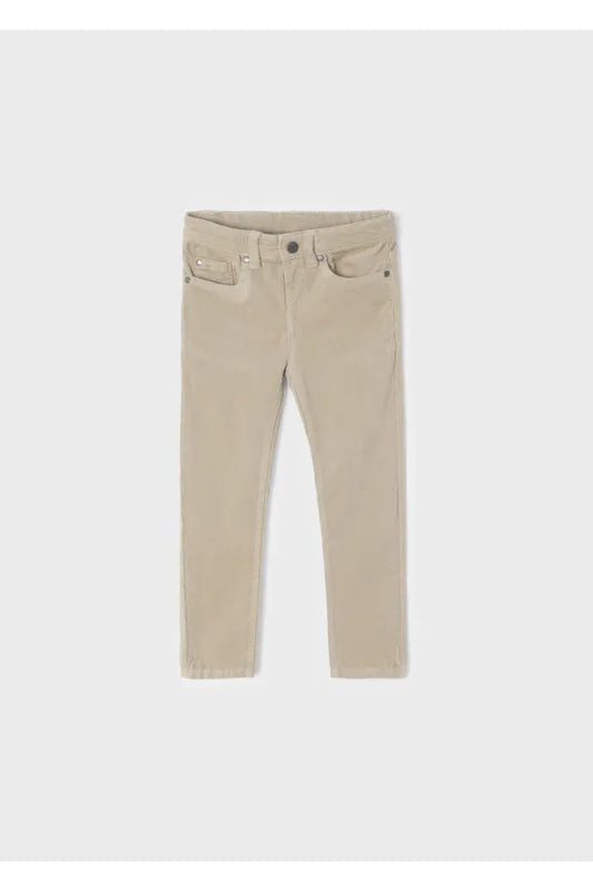 Basic Slim Fit Cord Trousers