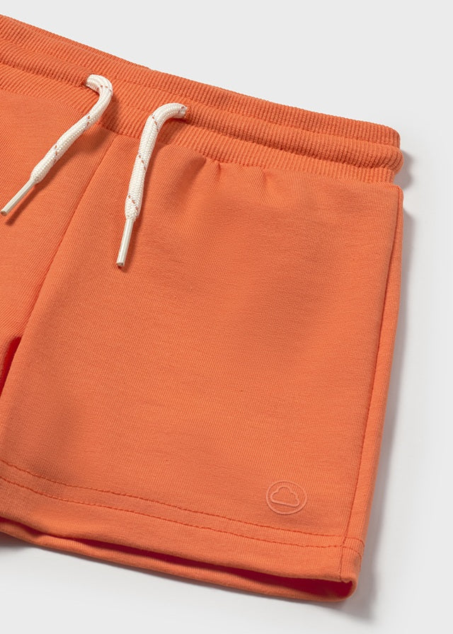 Coral Pull On Baby/Toddler Knit Shorts