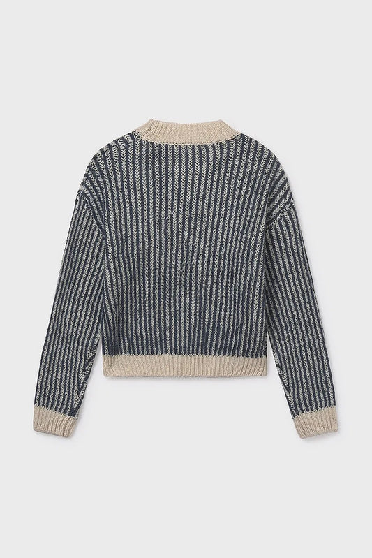 Mayoral 7315 Stripe Sweater