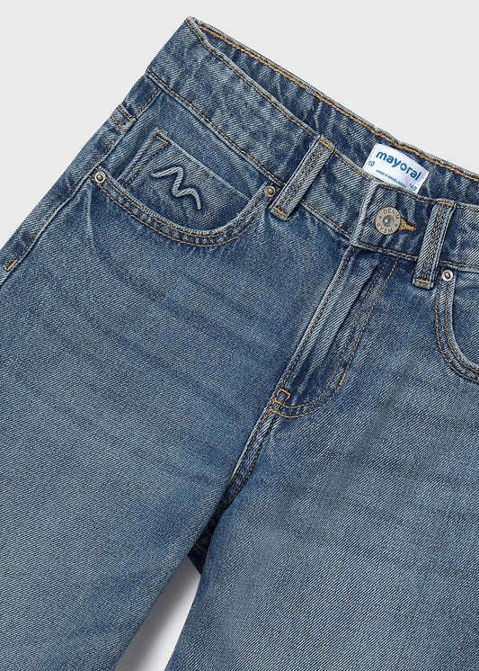 Mayoral 7574 Relaxed Medium Wash Jean