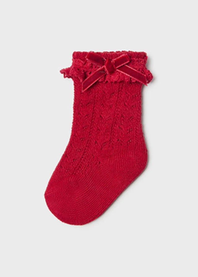 Cable Knit Knee Socks