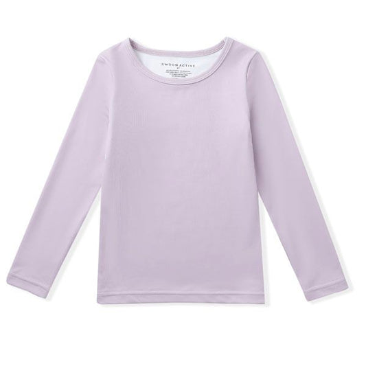 Mauve Long Sleeve Activewear Top