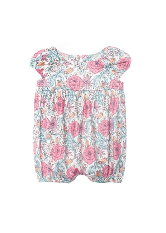April Cap Sleeve Romper