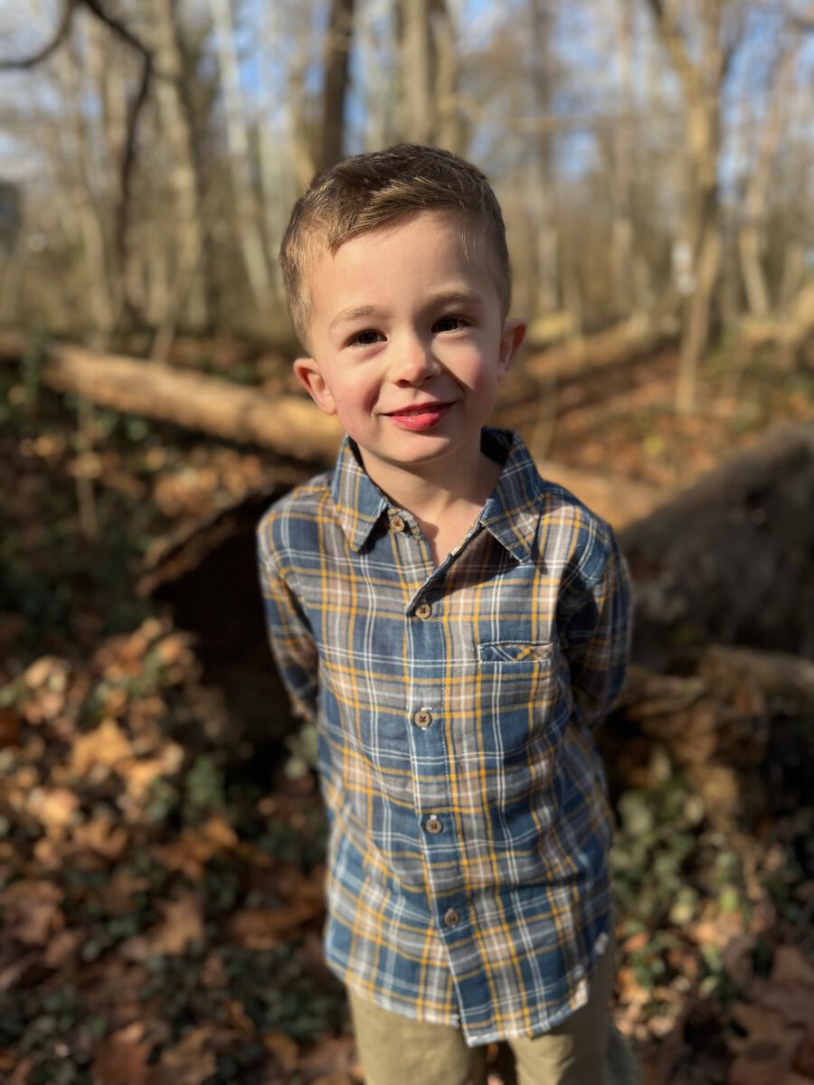 Atwood Woven Shirt Blue/Gold Plaid