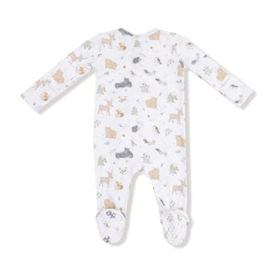 Woodland Babies - 2 Way Zipper Footie
