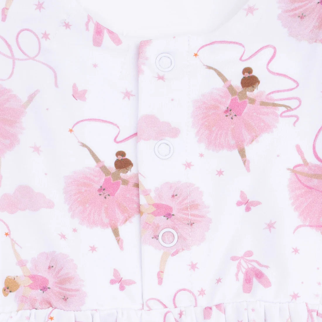 Ribbon Ballerinas Ruffle Playsuit
