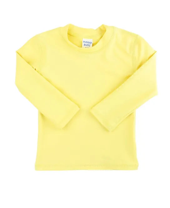 Banana Yellow Long Sleeve Rash Guard