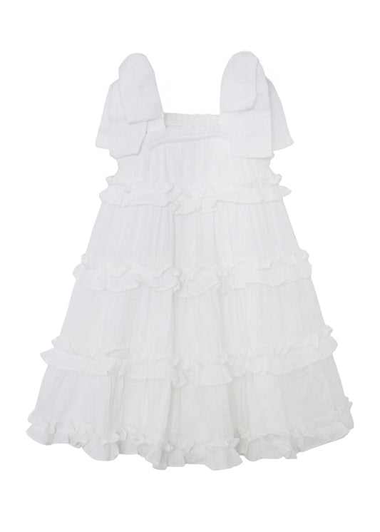 Birds of a Feather Cap Sleeve Dress