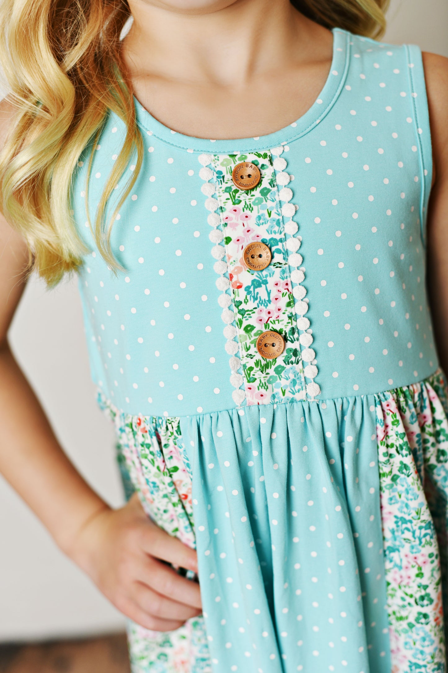 Sea Breeze Bloom Bliss Tier Dress