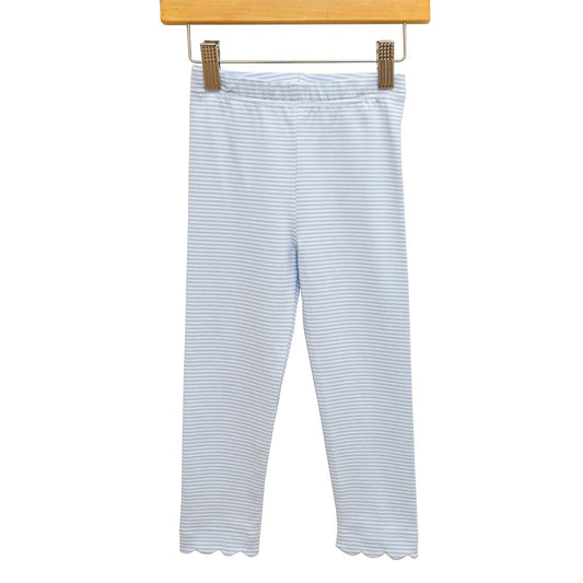 Laura Ruffle Pullover Set- Light Blue