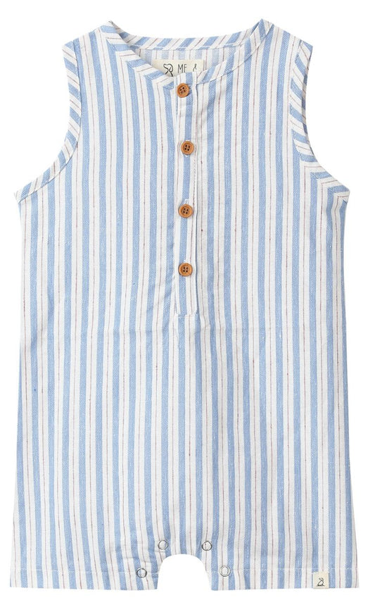 Blue Stripe Cabin Playsuit