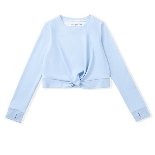 Blue Knot Long Sleeve Top